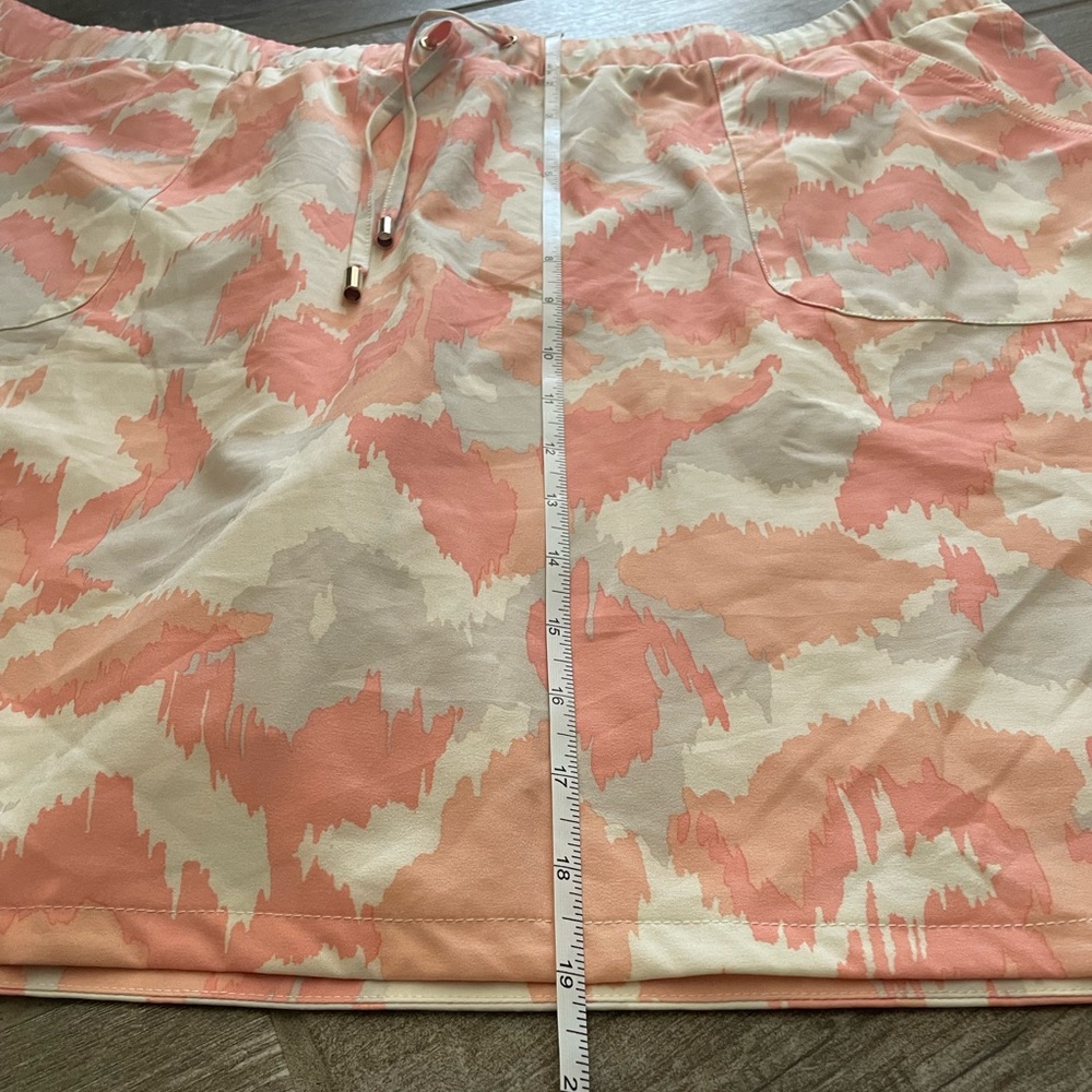 Chico’s Woman’s Zenergy Peach Cream Golf Athletic Skort 3.5 size 18 - Picture 7 of 9